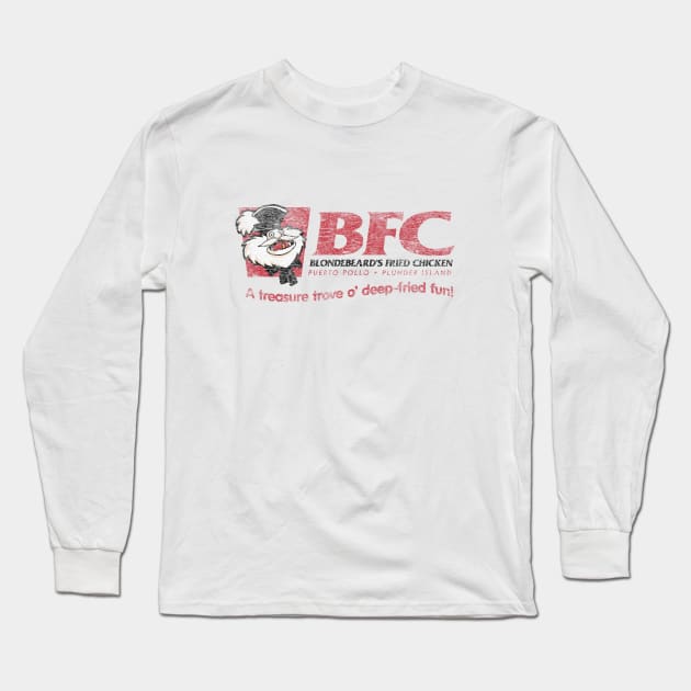 Blondebeard's Fried Chicken Long Sleeve T-Shirt by Geekeria Deluxe